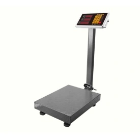 Cantar electronic 100KG, Gradatie 20g, Platan metalic 30x40cm, Acumulator