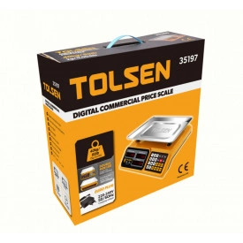 Cantar electronic profesional 5g - 40kg, Acumulator reincarcabil, Platan inox - Img 2