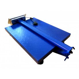 Cantar pentru marfa 50 g - 350 KG, Display iluminat, Acumulator, Platforma 40 x 50 CM - Img 5