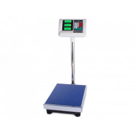 Cantar platforma marfa inox 40x30cm, 50g - 100KG, Afisaj electronic, Acumulator - Img 7