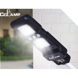 Felinar LED Alee cu Panou solar, Lampa 70W, Proiector strada, gradina - Acumulator, Senzor - Img 5