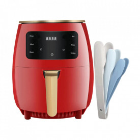 Friteuza cu Aer Cald, S-18 Air Fryer, 2400W, LCD Touch control, Capacitate 6L - Img 2