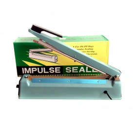 FS-300 Sigilator carcasa metalica, Sudeza polietilena pungi plastic 30Cm, Masina ambalat produse/alimente