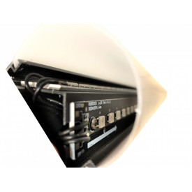 LED-BAR Multicolor 124 x Bec LED RGBW 5050, Ecran curbat, mat, 91CM, Senzor sunet, DMX In/Out - Img 5