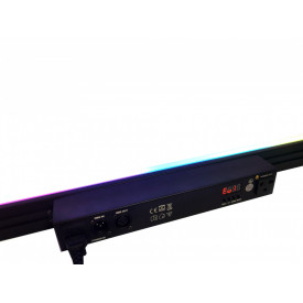 LED-BAR Multicolor 124 x Bec LED RGBW 5050, Ecran curbat, mat, 91CM, Senzor sunet, DMX In/Out - Img 8