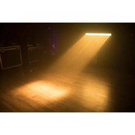 LED-BAR Sunstrip Amber 12x3W Blinder + 48 Becuri RGB Aural, 2 in 1 Wall Washer - Img 6