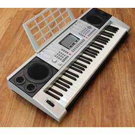 Orga electronica 61 clape sensitive tip pian XY-332 + Stativ reglabil, USB, MIDI, Display tastatura - Img 8