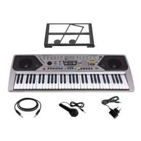 Orga Electronica Copii cu microfon inclus, 61 Clape, 100 Tonuri, 100 Ritmuri, USB MP3, Radio FM - KSO-201 - Img 5