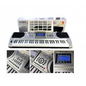 Orga electronica intermediari JL-168, TouchSensitive 61 clape imitatie pian,, MIDI, USB - Img 2