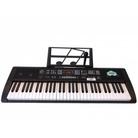 Orga electronica KSO-407 Bluetooth + Suport + Scaun + Microfon + Casti, 61 clape, USB, 200 Timbre/Ritmuri - Img 2