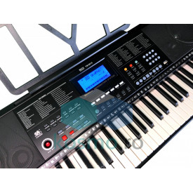 Orga electronica YM-8810, 61 clape Dinamice Touch-response, Afisaj claviatura, MIDI-PC, 500 Ritmuri/Timbre - Img 6