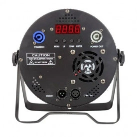 PAR-LED 54 x 5W RGBW Carcasa metal, Proiector scena multicolor, Evenimente DJ Club Disco - Img 4
