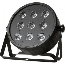 Par LED 9 x 10W RGB, Party lights, Mufa DMX IN/OUT - Img 3