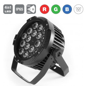 PAR-LED Proiector arhitectural Exterior 18x10W RGBW LED color Iluminat coloane/perete/fatade, Protectie umezeala IP65 - Img 1
