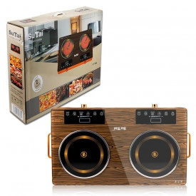 Plita cu inductie dubla, SuTai Radiant-cooker ST-7866 - Img 3