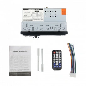 Radio Casetofon Auto 1DIN 1782BT 4*45W, Bluetooth USB AUX Car Kit Telefon - Img 3