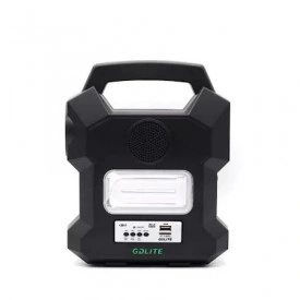 Sistem solar portabil GD-1000A, Boxa bluetooth, Powerbank USB, Lanterna, 3 becuri - Img 2