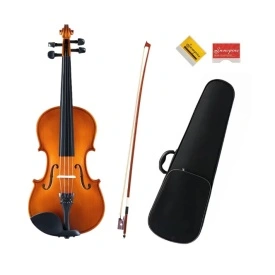 Vioara acustica 4 Corzi Metalice + Geanta + Arcus, Exersat incepator, 1/4 - 1/2 - 3/4 - 4/4 - Img 4