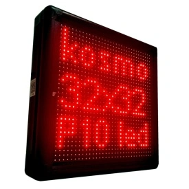 40x40CM Firma luminoasa exterior programabila telefon LED P10, Afisaj reclama magazin