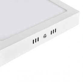 Aplica LED 24W, Lampa aplicata tavan, Plafoniera 4200K neutra 6400W alb rece - Img 2