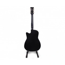 Chitara acustica incepatori 4/4 38", Set cu Stativ + Husa + Curea + Capodastru + Corzi rezerva + Pana - Img 3