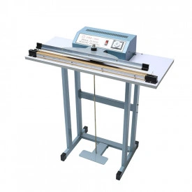 FRE-600 Masina sigilat lipit pungi 60CM cu pedala, Aparat ambalat sigilat pungi saci plastic marfa peleti alimente produse