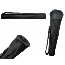 Husa textila 100 x 14 cm pt stativ trepied boxa, geanta cu fermoar si bretea suport microfon - Img 1