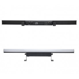 LED-BAR Multicolor 124 x Bec LED RGBW 5050, Ecran curbat, mat, 91CM, Senzor sunet, DMX In/Out - Img 6