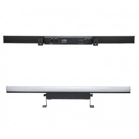 LED-BAR Multicolor 124 x Bec LED RGBW 5050, Ecran curbat, mat, 91CM, Senzor sunet, DMX In/Out - Img 6