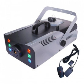 Masina 2500W de ceata/fum/abur cu becuri LED, Telecomanda, Aparat pentru lumini party, club, petrecere, DJ - Img 5