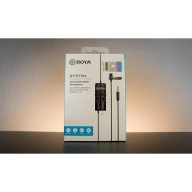 Microfon Smartphone Videocall Zoom, Boya BY-M1, Lavaliera jack 3.5mm / 6.3mm - Img 2