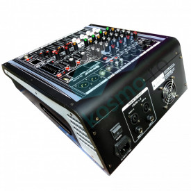 Mixer audio 4 canale amplificat 2 x 450W, Bluetooth, USB, 99 Efecte digitale, Consola DJ boxe - Img 6