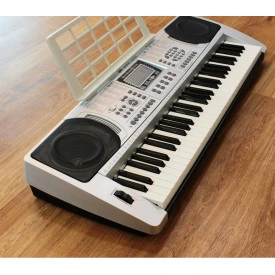Orga electronica XY-335 + Casti Bluetooth + Suport dublu X, 61 clape Claviatura TouchSensitive, USB MIDI - Img 5