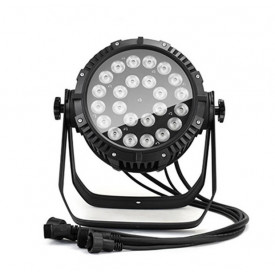 PAR-LED Proiector arhitectural Exterior 18x10W RGBW LED color Iluminat coloane/perete/fatade, Protectie umezeala IP65 - Img 2