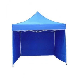 Pavilion cort 300x300cm cu pereti, material gros impermeabil
