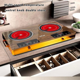 Plita cu inductie dubla, SuTai Radiant-cooker ST-7866 - Img 4