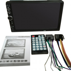 Radio Casetofon Auto (2DIN) 7" Bluetooth MP5 USB, TouchScreen, 7018B - Img 2