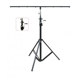 Trepied 400cm cu manivela pentru 6 lumini scena, Suport scena Stativ PRO Stage Lighting Equipment Light stand - Img 2