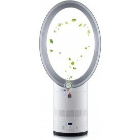 Ventilator fara elice 14" Bladeless Fan, Telecomanda, 40 x 20 x 12 cm - Img 5