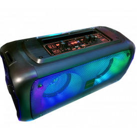 Boxa activa portabila F2404 cu 2 Difuzoare 4", Bluetooth USB, Hi-Fi, Telecomanda