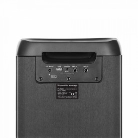 Boxa Bluetooth 2 x 8" 60W KM0558 Kruger&Matz, Joc lumini LED, Radio FM, USB, AUX - Img 4