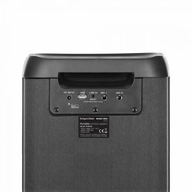 Boxa Bluetooth 2 x 8" 60W KM0558 Kruger&Matz, Joc lumini LED, Radio FM, USB, AUX - Img 4