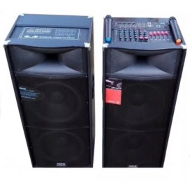 Boxe active semiprofesionale 2x460W, Difuzoare 2x15", USB SD FM Bluetooth