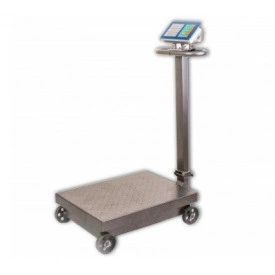 Cantar electronic cu platforma 80x60CM, 1500KG, Pe roti, Brat pliabil, Afisaj digital