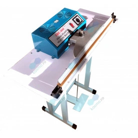 FRE-600 Masina sigilat lipit pungi 60CM cu pedala, Aparat ambalat sigilat pungi saci plastic marfa peleti alimente produse - Img 2