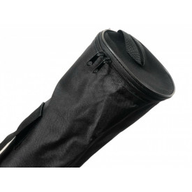 Husa textila 100 x 14 cm pt stativ trepied boxa, geanta cu fermoar si bretea suport microfon - Img 2
