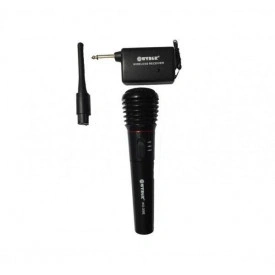 Microfon 2 in 1 (Pe fir/Wireless) WG-308E, Cu baterii, Comutator On-Off - Img 4