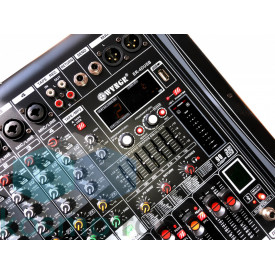 Mixer audio 4 canale amplificat 2 x 450W, Bluetooth, USB, 99 Efecte digitale, Consola DJ boxe - Img 7