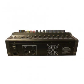 Mixer audio activ amplificat EP-800 2 x 800W, 8 canale intrare, Bluetooth, USB, Phantom 48V, Egalizator - Img 3