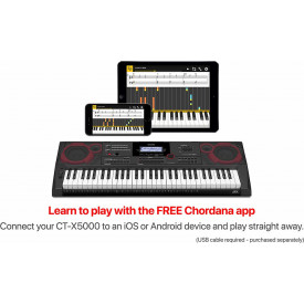 Orga electronica CT-X3000 CASIO, 61 clape Touch Response - Img 5